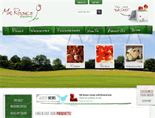 Tablet Screenshot of mrrosesfarms.com